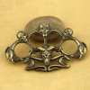 Cannibal Corpse Skull Brass Knuckles Paperweight