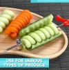 (NEW YEAR PROMOTION -50% OFF)Vegetable Fruit Spiral Knife