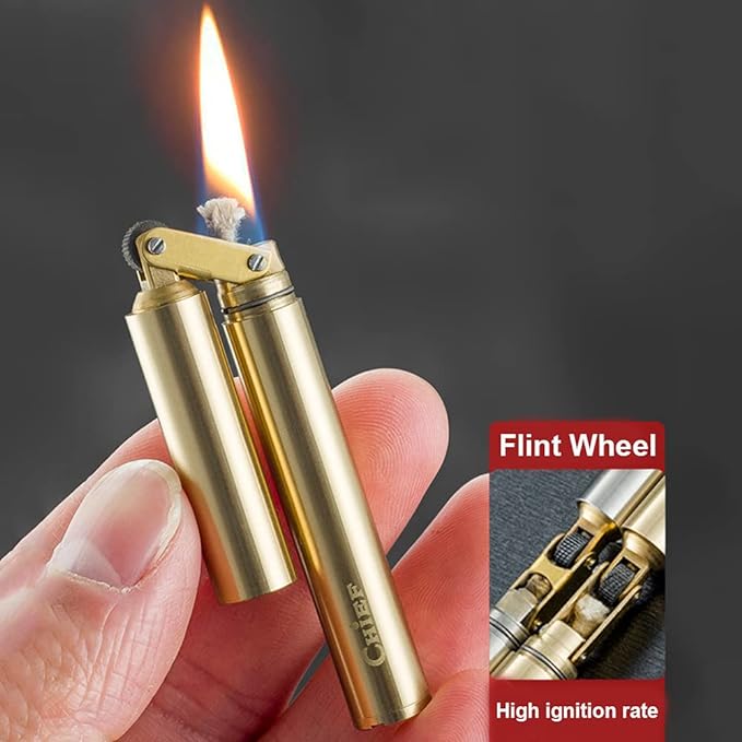 🔥(Last Day Promotion - 49% OFF) Waterproof Kerosene Copper Lighter