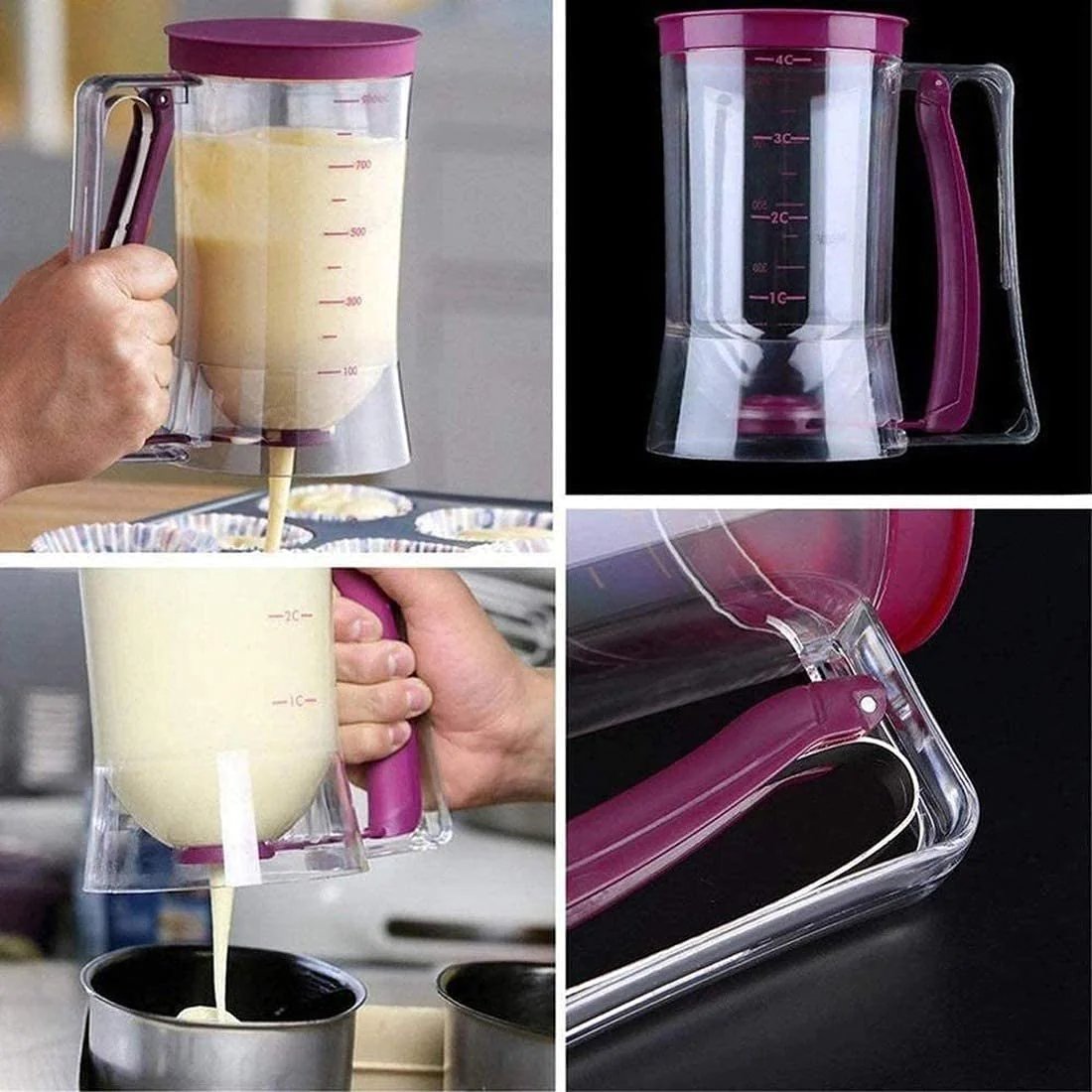 🔥Last Day Promotion 50% OFF🧁Batter Cupcake Pancake Cake Separator Dispenser Tool