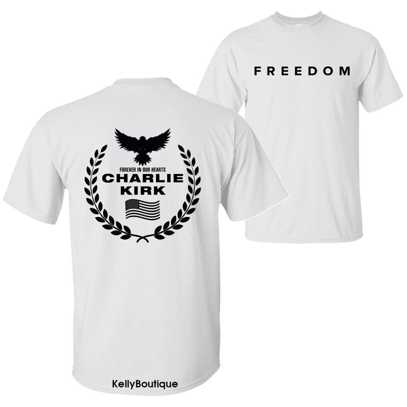 🙏60% OFF For Charlie's Fans - 🎗️🕊️Charlie Kirk Memorial T-shirt