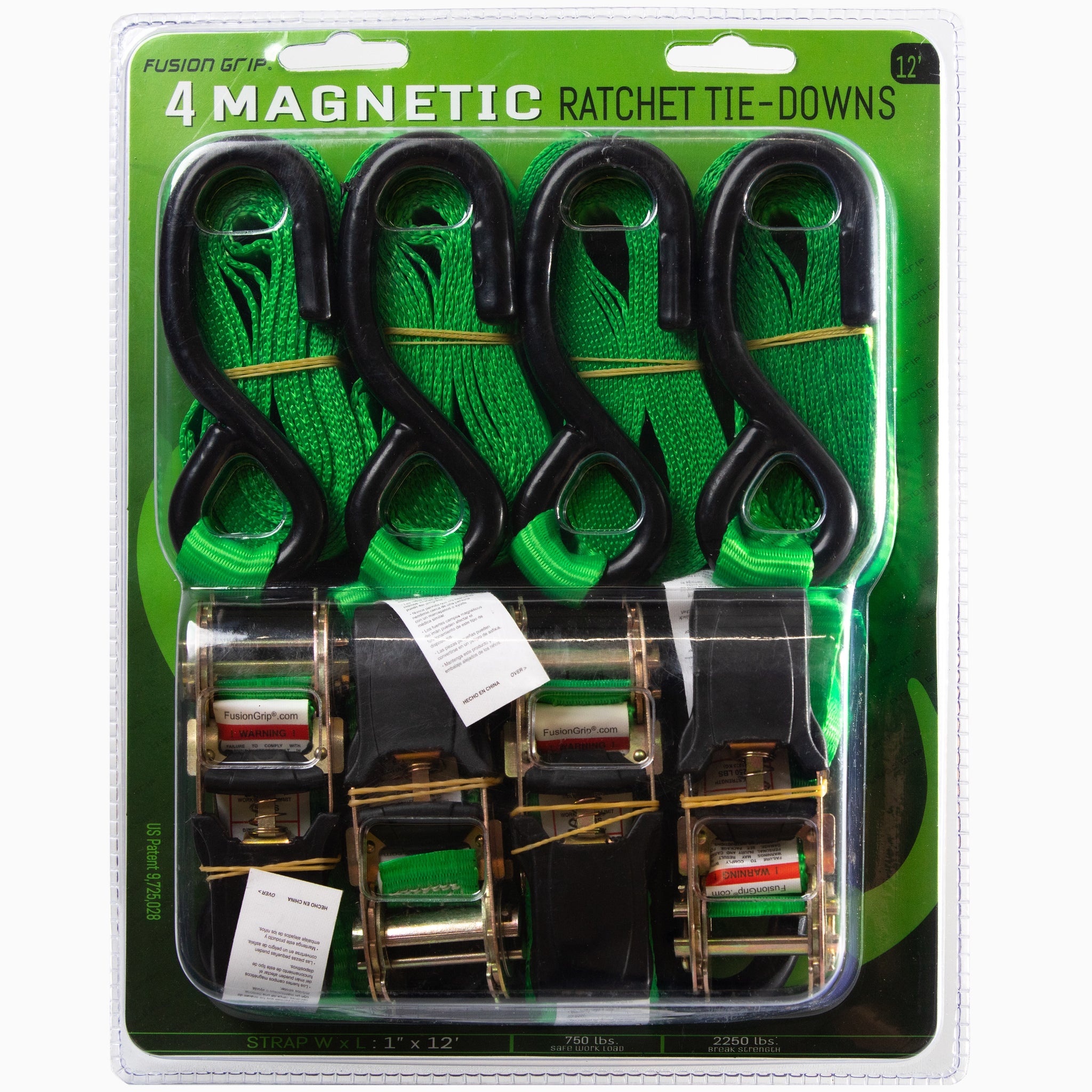 Magnetic Ratchet Tie Down Strap