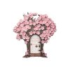 🔥Wooden garden fairy door decorations 🌹Garden creative fairy tale house home living room desktop micro landscape decorations