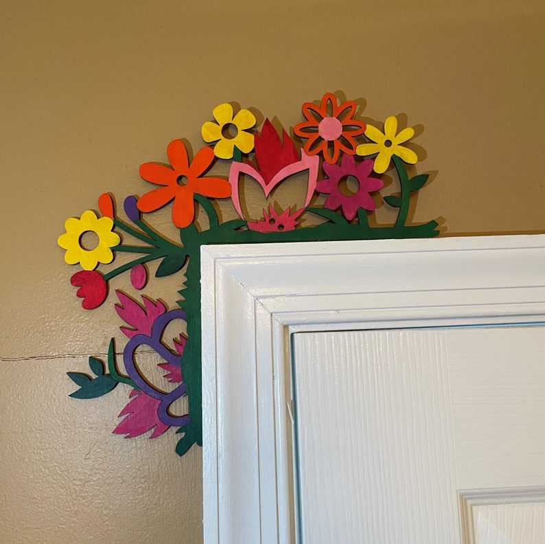 💐Hand Painted Door Topper