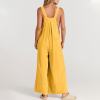 🔥Last Day 65% OFF🔥-Women's Sleeveless Wide Leg Jumpsuit with Pockets-BUY 2 FREE SHIPPING