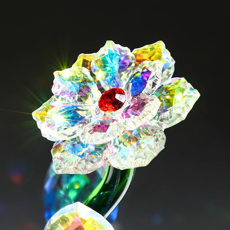 Crystal Sunflower Figurin