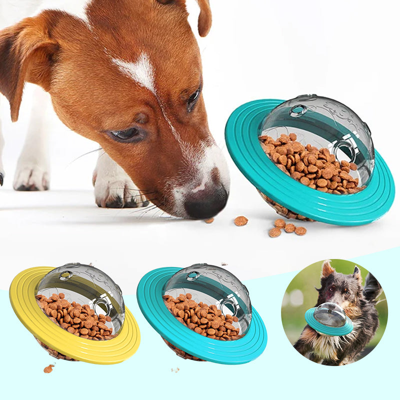 (🔥Last Day Promotion- SAVE 48% OFF)Flying Saucer Slow Feeder Toy