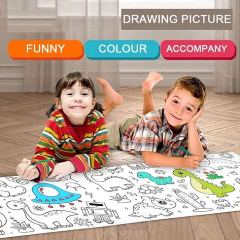 (🎄Christmas Hot Sale - 48%OFF) Children's Drawing Roll, BUY 2 FREE SHIPPING
