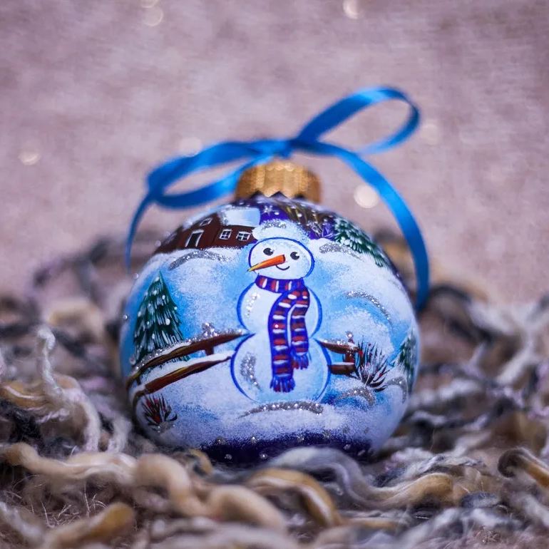 🎅2024 Christmas Gift--Hand Painted Christmas Ornament