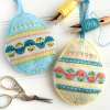 Embroidered Felt Easter Eggs Kit