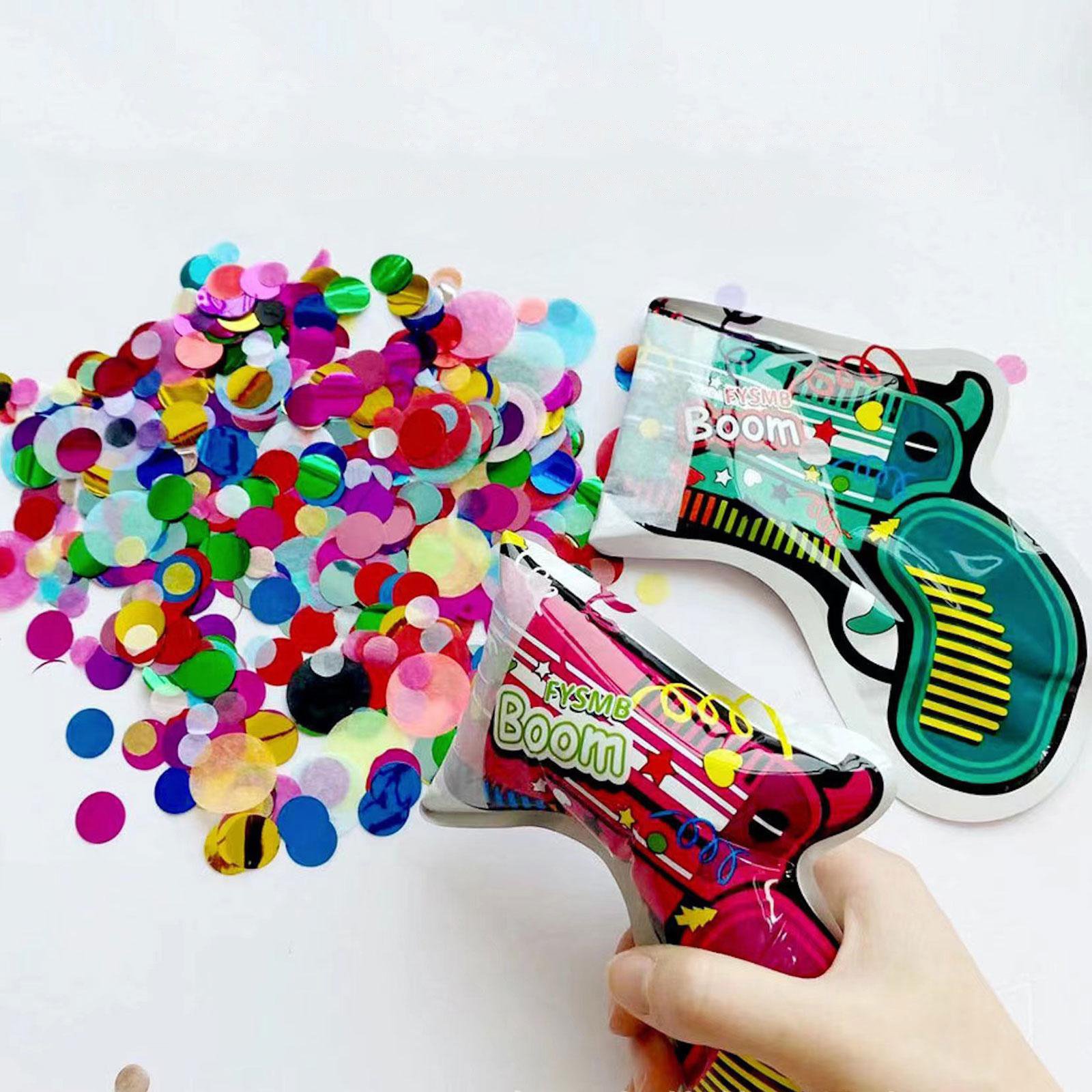Confetti Cannon🎉Self-inflating toys - inflatable fireworks gun🎉 - 🔥Average 0.49$ each🔥