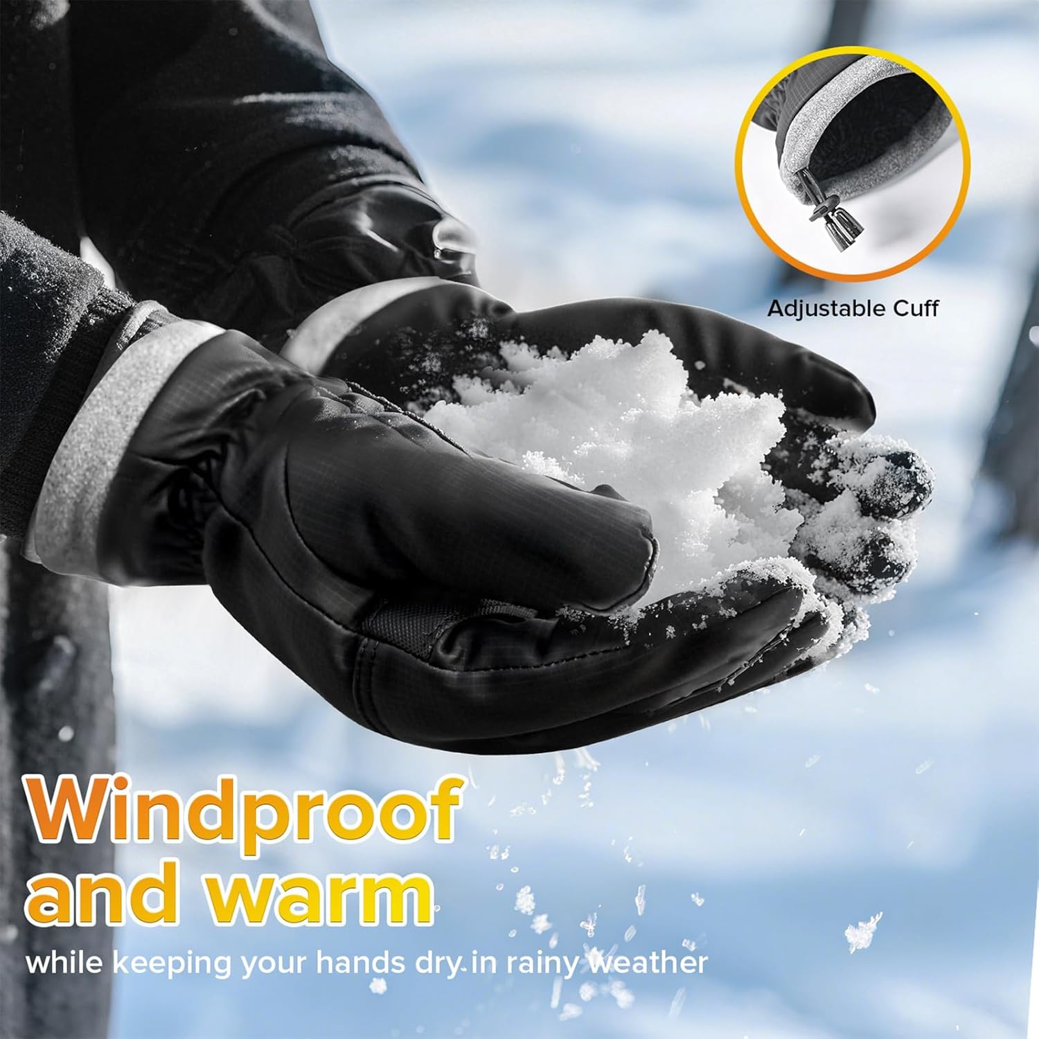 🎄TikTok Christmas Final Day Sale – 70% OFF✨Ultimate Waterproof & Windproof Thermal Non-Slip Gloves