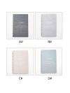 Slogan Print Spiral Notebook 1pack