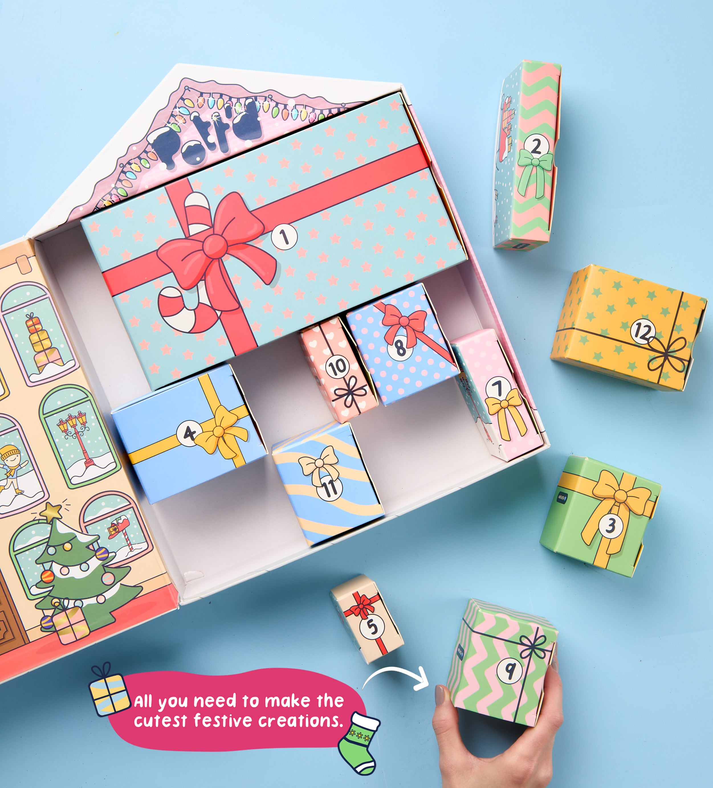 💥LAST DAY SALE 50% OFF💥12 Days of Clay: 2025 Advent Calendar
