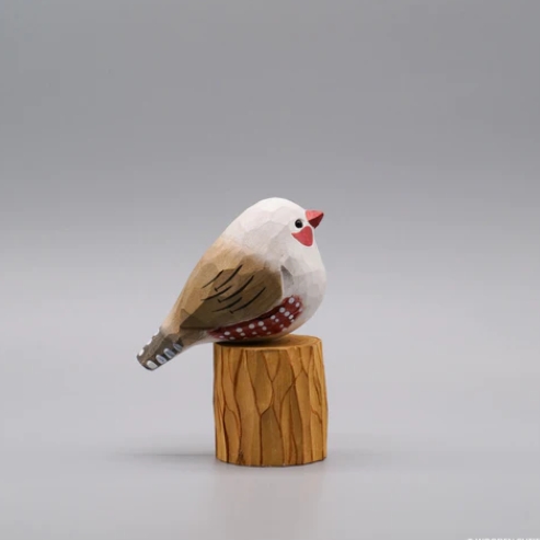 🐦Handcrafted Bird + Stand