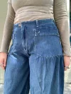 🔥LAST DAY 50% OFF🔥2025 New In Lotus Tube Jeans(BUY 2 FREE SHIPPING)