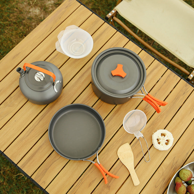 🔥NEW YEAR 2024 SALE 50%🎁Aluminum Outdoor Camping Cookware Set