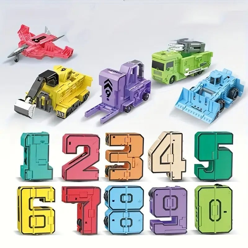 🍂TikTok Fall Mega Sale🎉Interlocking Numerical Models Pack