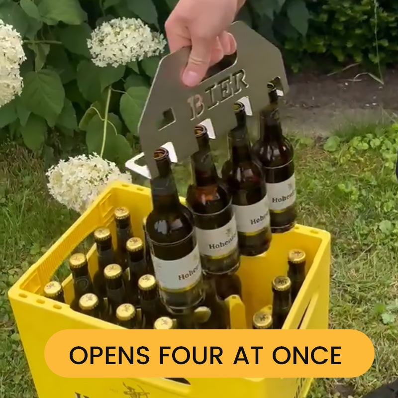 ⏰LAST DAY SALE 50% OFF💥The Quad Beer Opener & Carrier