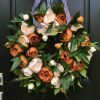 🍁🎁Year-Round Peony Wreath – 🎄Autumn, Halloween & Christmas