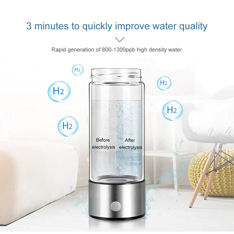 HydroGlow™- Hydrogen Water Bottle