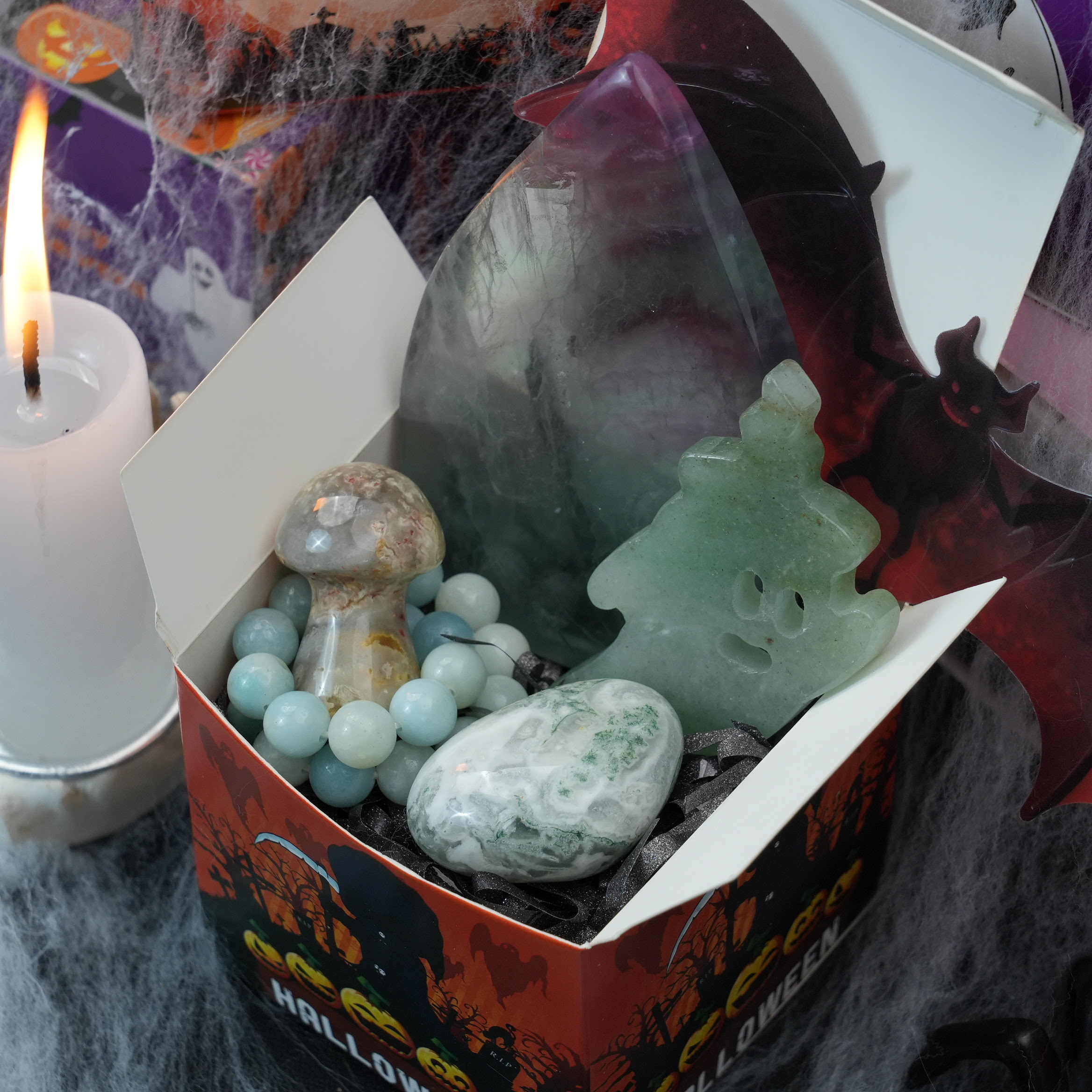 Crystal Square Treat Box - Halloween Mini Bundle