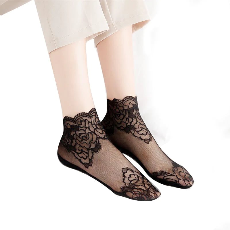 🌹Modische Spitzensocken für Damen