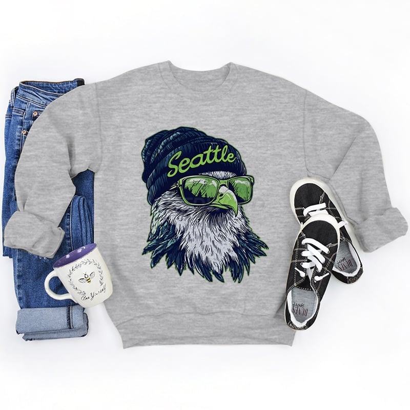 🔥Football Graphic Sweatshirts - City Animal Sports Pullover