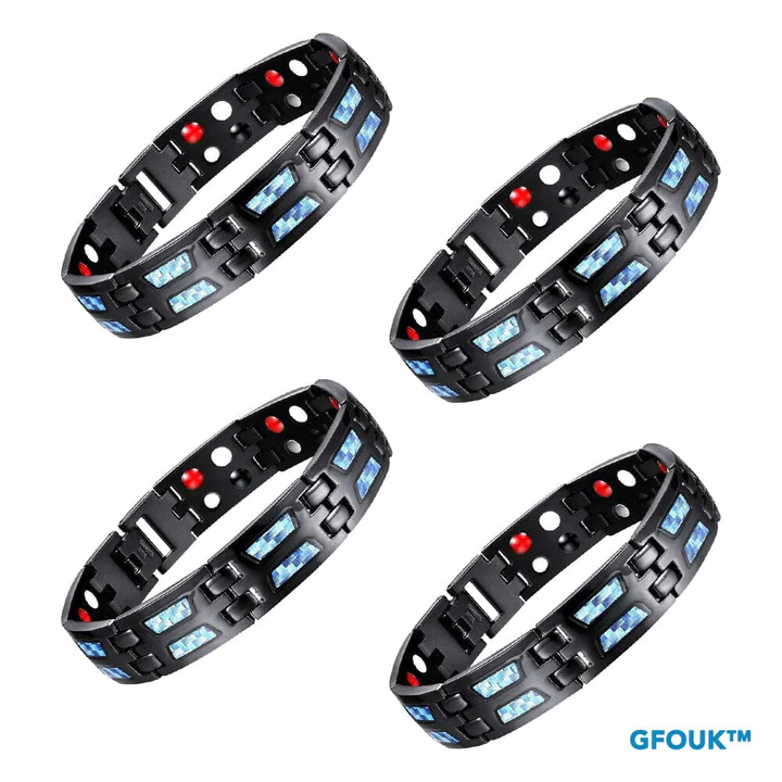 GFOUKTM Blue Carbon TitanBracelet
