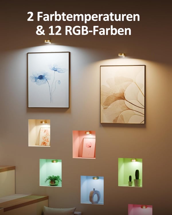 🔥Letzter Tag 49% RABATT🖼️💡Magnetisches Mallicht mit 13 Beleuchtungsmodi