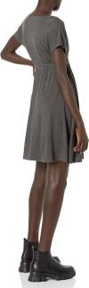 Amazon Essentials Women's Surplice Dress (Available in Plus Size)