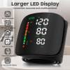 Wrist Blood Pressure Monitor Led Display, Touch Screen Wrist Blood Pressure Cuff
