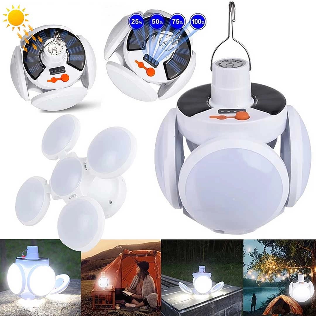2025✨Letzter Tag 49 % Rabatt🔥2 in 1 Faltbare Solarlampe