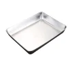 💥LAST DAY SALE 50% OFF💥Stainless Steel Square Plate(With Lid)