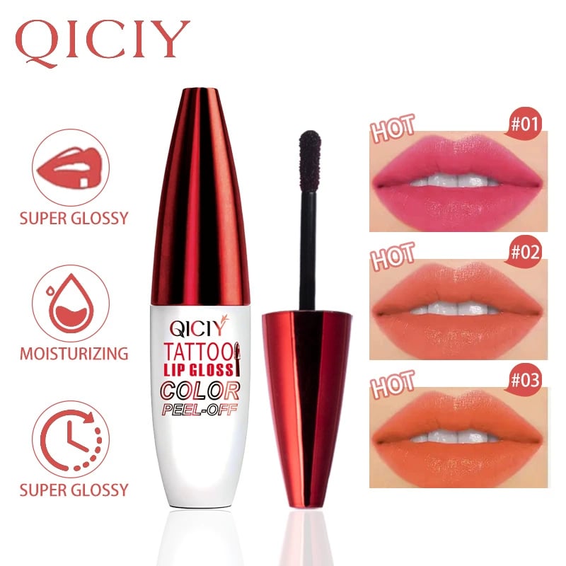 🔥Last Day Promotion 70% OFF🔥Tattoo Lip Gloss 4 Colors