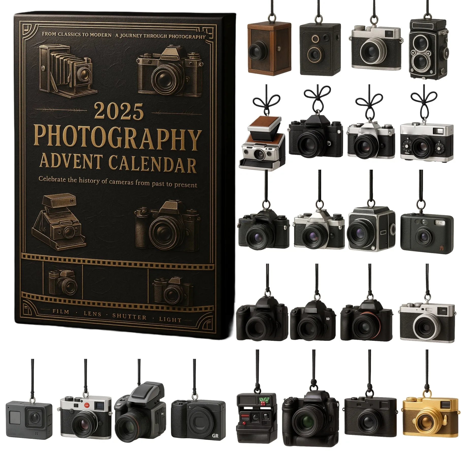🔥Last Day 50% OFF -🎄2025 Photography Advent Calendar📸
