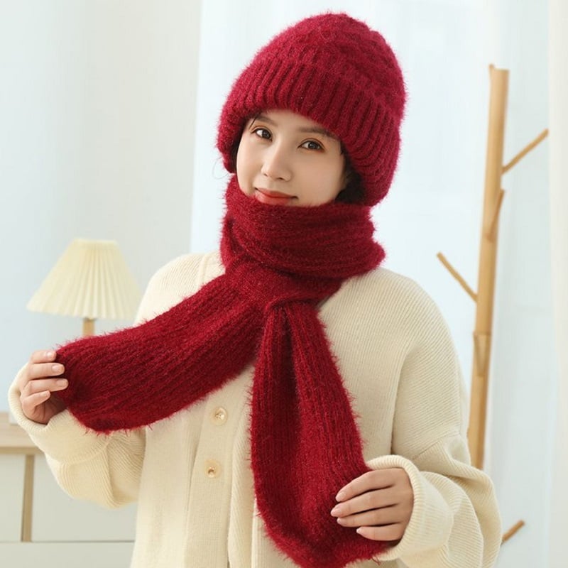 🎄EARLY CHRISTMAS SALE 50% OFF🔥Winter Versatile Knitted Hooded Scarf ⚡Buy 2 Free Shipping