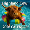 🎁2026 Highland Cow Wall Calendar🐮