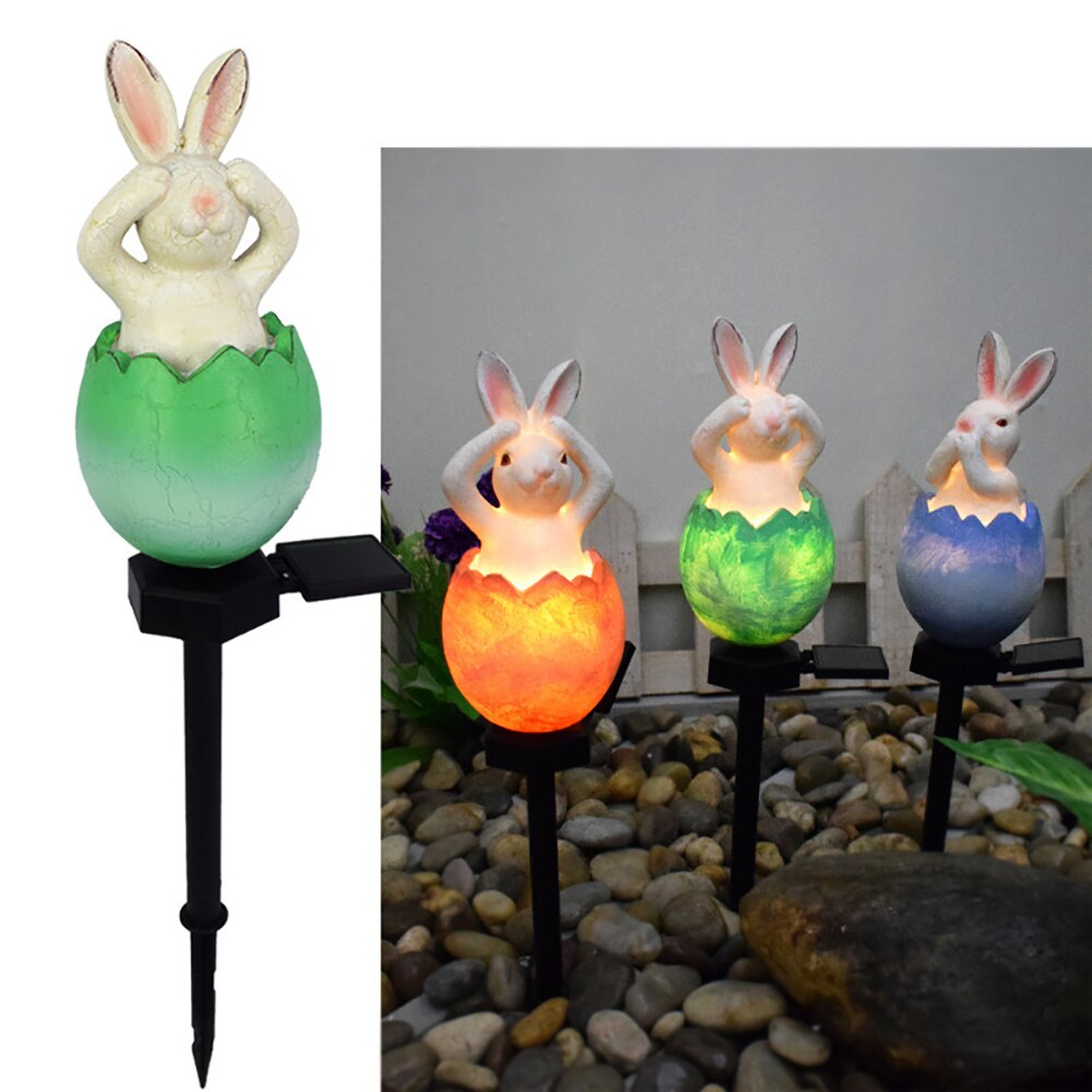 🐇Hop into Spring with our Solar-Powered Rabbit Lawn Lamp-📦BUY 2 FREE SHIPPING