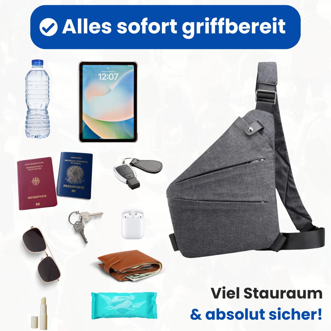 🔥Letzter Tag 49% Rabatt - Anti Diebstahl Umhängetasche