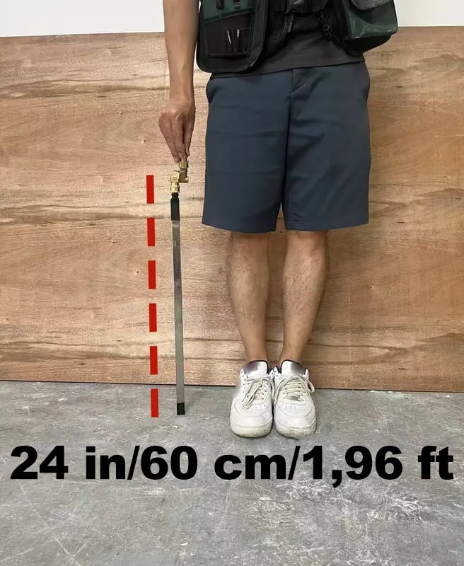 🔥Letzter Tag 50% RABATT -60 cm (23,6 Zoll) verdickter Heizkörper-Reinigungsstab mit Wasser- und Luft-Mehrzweckanschluss