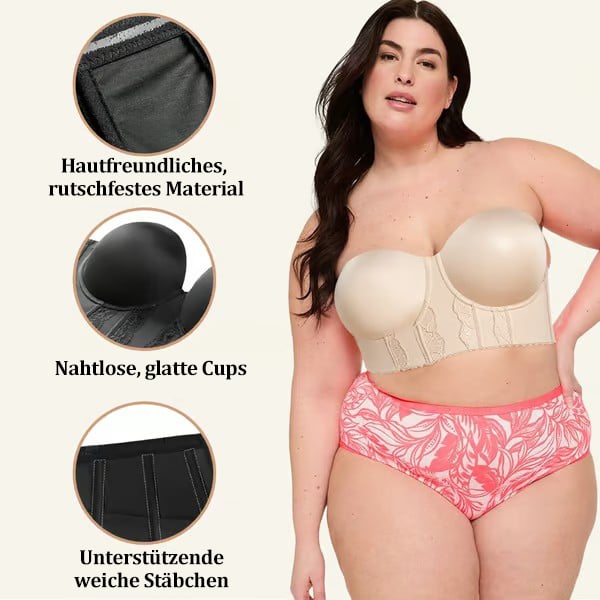 🔥Letzter Tag 49 % Rabatt 🔥2-in-1 Trägerloser Sculpting-BH – Hebt und formt