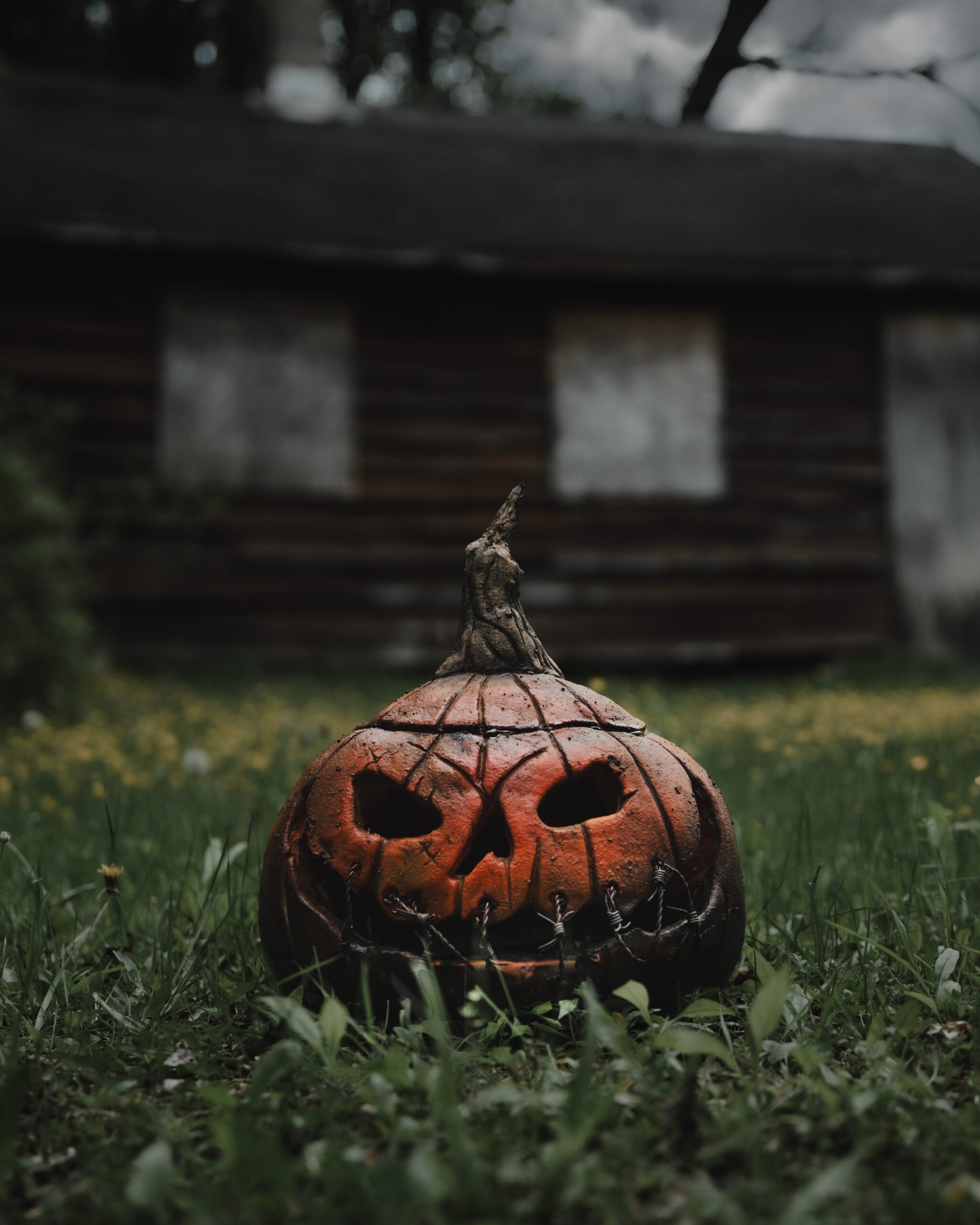 🎁TikTok Last Day Sale - 70% OFF🎃Bloody Accented Pumpkin Decor