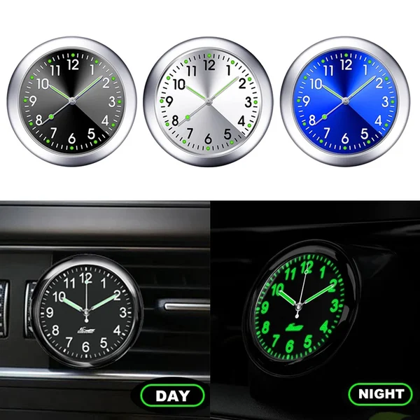 🔥Buy 5 Save 20% & Free Shipping-The new small luminous car clock, you can clearly see the time at night