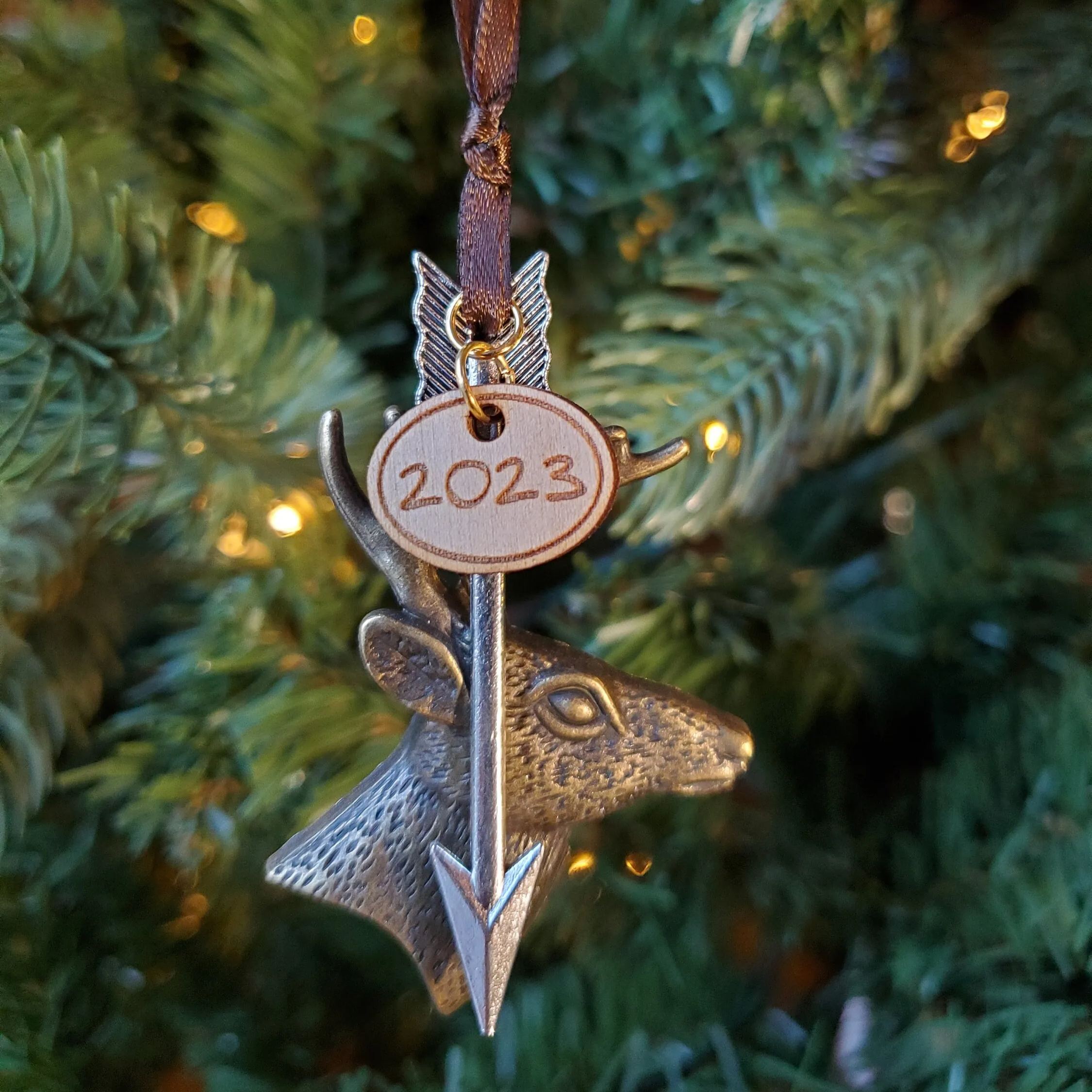 (🌲CHRISTMAS SALE - 50% OFF) ✨2023 Hunting Christmas Tree Ornament🦌