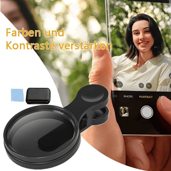 📸Tragbares Polarisationskameraobjektiv für Smartphones
