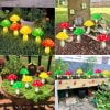 🔥Last Day 50% OFF - Rainproof mushroom solar lamp: garden decoration