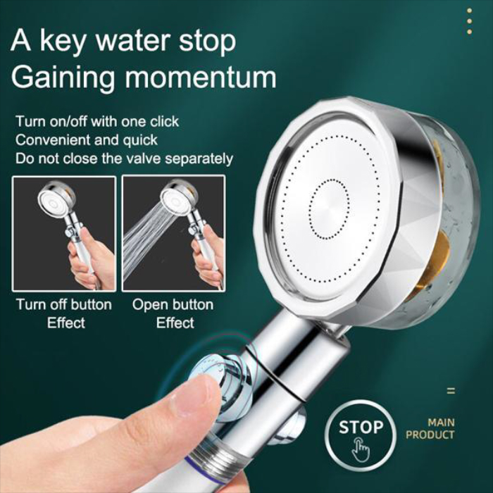 (🔥Last Day Promotion- 49% OFF) 360° Power Shower Head- BUY 2 FREE SHIPPING