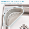 Early Christmas Hot Sale 50% OFF - Triangular Sink Drain Shelf(BUY 3 FREE SHIPPING)