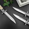 440C Stainless Steel Outdoor Folding Knife 4.1-Inch with Durable Shell Resin Handle